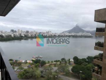 Ótima localização - APARTAMENTO NA LAGOA COM 4 QUARTOS E 4 VAGAS DE GARAGEM COM VISTA PARA LAGOA!! - IPAP40014