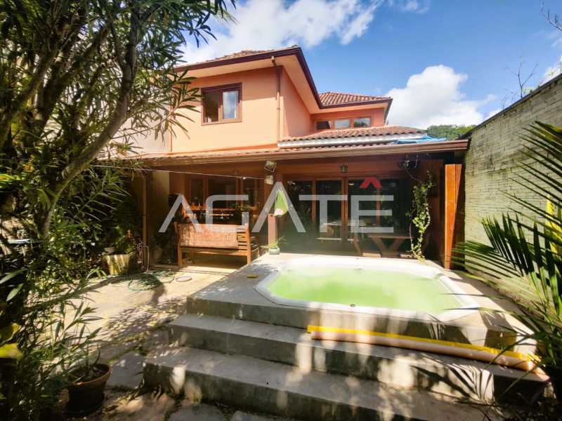 Conheça Casa 3 quartos Itaipu do imóvel - Agatê Imóveis vende Excelente Casa Duplex de 156 m² - Itaipu - Niterói por R$ 850 mil reais. - HTCA30336 - 1 Casa 3 quartos Itaipu - 1