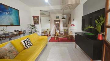 Condomínio Residencial Mara Ville - Agatê Imóveis vende Ótima Casa em Condomínio com 3 suítes com 180 m² por R 600.000 - Itaipu - Niterói. - HTCN30140