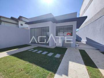 Lançamento - Agatê Imóveis vende linda casa linear de 108m² em início de construção - Itaipu - Niterói por R$ 650.000 reais. - HTCA30387