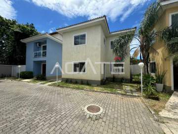 Agatê Imóveis vende casa duplex em mini condomínio de 120 m² por 550.000,00 reais - Itaipu - Niterói - RJ. - HTCN30164