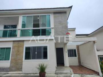 Condomínio Por do Sol - Agatê Imóveis vende excelente casa em mini condomínio, Itaipu, Niterói, com 124m² por R 695.000,00 - HTCN40127