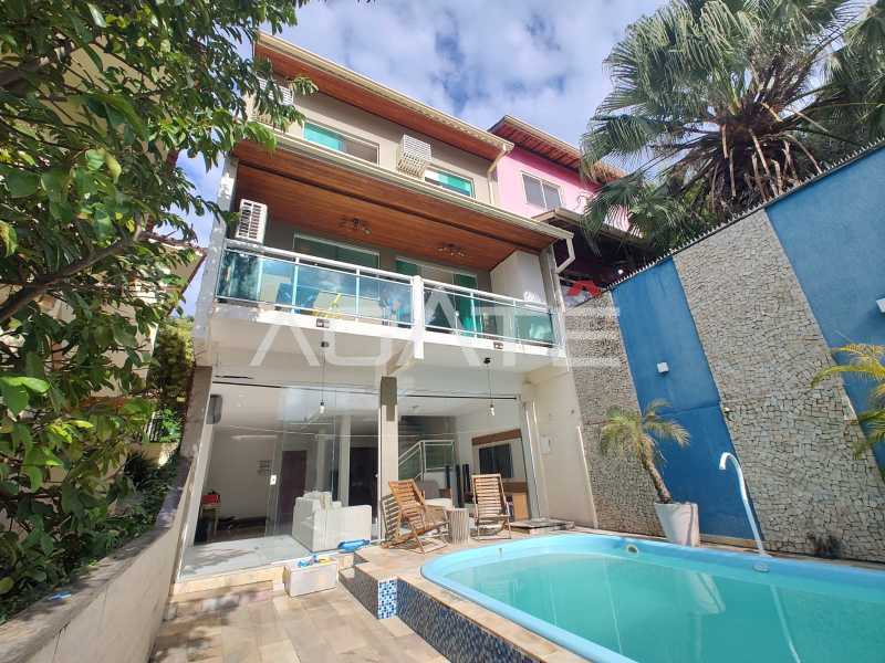 Conheça Casa 3 qtos Itaipu do imóvel - Agatê Imóveis vende linda casa triplex com 4 quartos por R$ 1050.000,00 - Itaipu - Niterói/RJ - HTCA40226 - 48 Casa 3 qtos Itaipu - 48