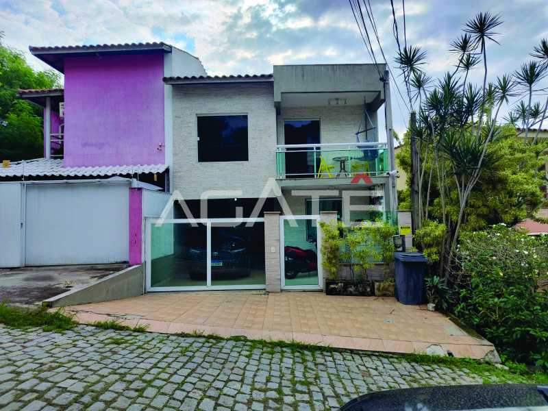 Conheça Casa 3 qtos Itaipu do imóvel - Agatê Imóveis vende linda casa triplex com 4 quartos por R$ 1050.000,00 - Itaipu - Niterói/RJ - HTCA40226 - 50 Casa 3 qtos Itaipu - 50