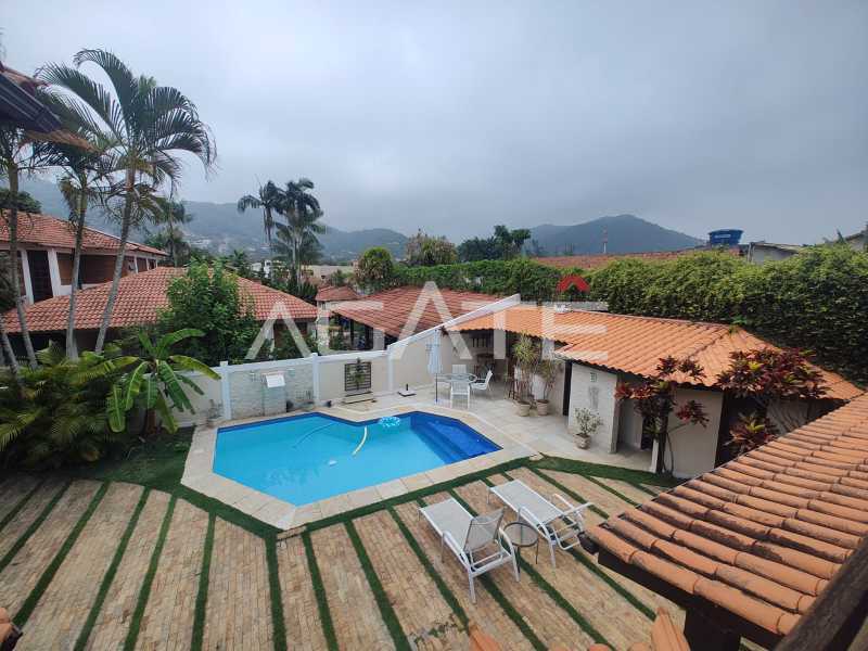 Conheça Casa 4 qtos Condomínio do imóvel - Agatê Imóveis vende maravilhosa casa alto padrão em condomínio fechado por R$ 3.150.000 Itaipu/Niterói/RJ - HTCN40135 - 49 Casa 4 qtos Condomínio - 49
