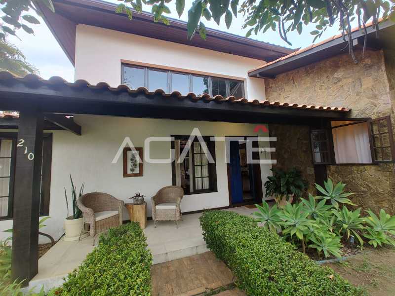 Conheça Casa 4 qtos Condomínio do imóvel - Agatê Imóveis vende maravilhosa casa alto padrão em condomínio fechado por R$ 3.150.000 Itaipu/Niterói/RJ - HTCN40135 - 5 Casa 4 qtos Condomínio - 5