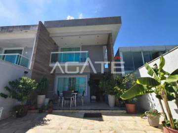 Agatê Imóveis vende Linda Casa Duplex - Itaipu - Niterói - RJ por R$ 1.200.000,00. - HTCA40223