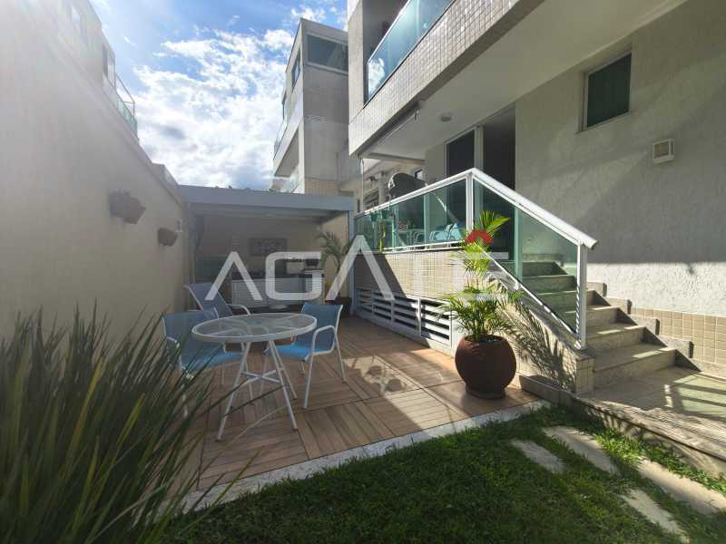 Condomínio Atlântis - Agatê Imóveis vende Lindo Apartamento Garden de 104 m² por R$1.250.000,00 - Itaipu - Niterói - RJ. - HTAP30065