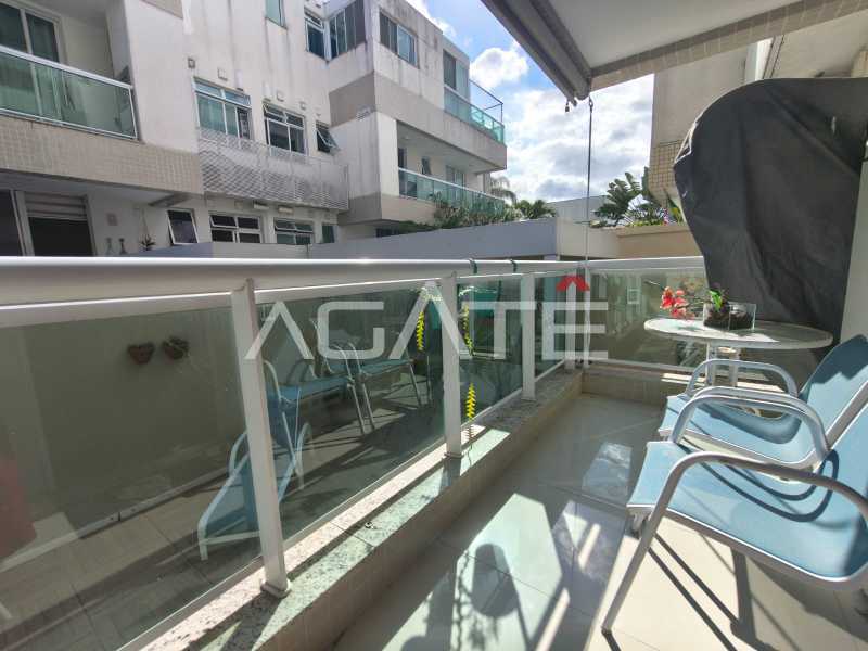 Condomínio Atlântis - Agatê Imóveis vende Lindo Apartamento Garden de 104 m² por R$1.250.000,00 - Itaipu - Niterói - RJ. - HTAP30065