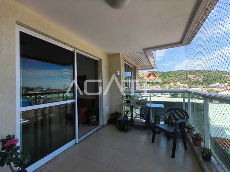 Agatê Imóveis vende apartamento 2 quartos de 104 m² por 630 mil reais - Itaipu - Niterói - RJ. - HTAP20061