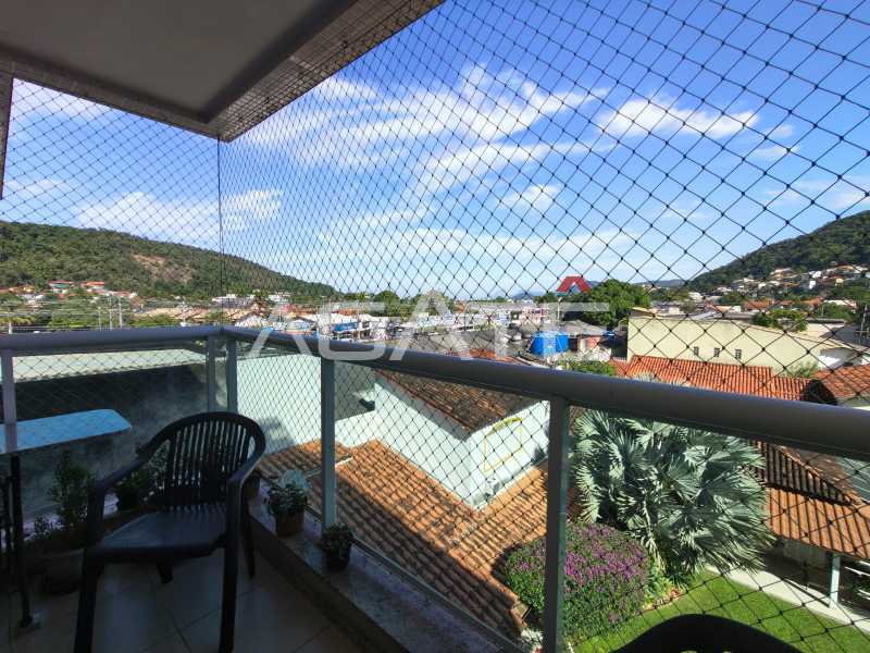 Agatê Imóveis vende apartamento 2 quartos de 104 m² por 630 mil reais - Itaipu - Niterói - RJ. - HTAP20061