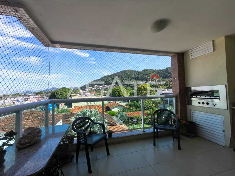 Agatê Imóveis vende apartamento 2 quartos de 104 m² por 630 mil reais - Itaipu - Niterói - RJ. - HTAP20061