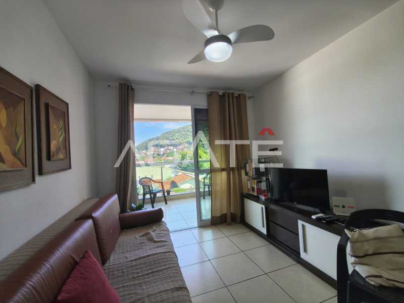 Agatê Imóveis vende apartamento 2 quartos de 104 m² por 630 mil reais - Itaipu - Niterói - RJ. - HTAP20061
