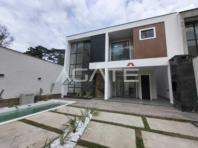 Conheça Casa 4 qtos Itaipu do imóvel - Agatê Imóveis vende excelente casa duplex de 1ª locação - Itaipu, Niterói por R$ 890.000 mil reais. - HTCA40225 - 1 Casa 4 qtos Itaipu - 1