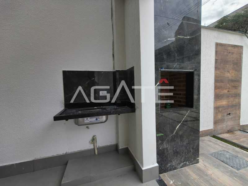 Conheça Casa 4 qtos Itaipu do imóvel - Agatê Imóveis vende excelente casa duplex de 1ª locação - Itaipu, Niterói por R$ 890.000 mil reais. - HTCA40225 - 6 Casa 4 qtos Itaipu - 6