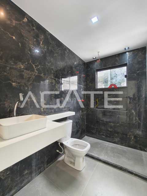Conheça Casa 4 qtos Itaipu do imóvel - Agatê Imóveis vende excelente casa duplex de 1ª locação - Itaipu, Niterói por R$ 890.000 mil reais. - HTCA40225 - 35 Casa 4 qtos Itaipu - 35