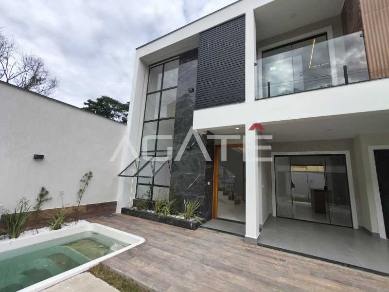 Conheça Casa 4 qtos Itaipu do imóvel - Agatê Imóveis vende excelente casa duplex de 1ª locação - Itaipu, Niterói por R$ 890.000 mil reais. - HTCA40225 - 4 Casa 4 qtos Itaipu - 4