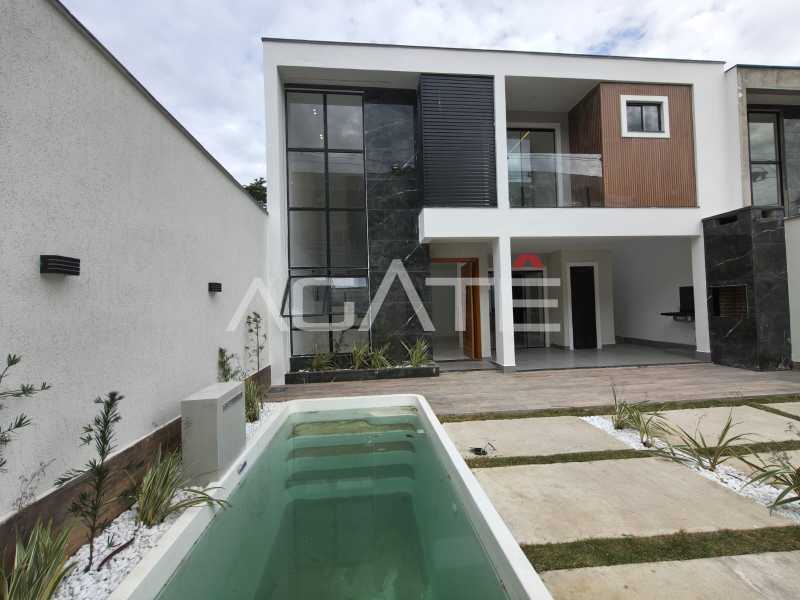 Conheça Casa 4 qtos Itaipu do imóvel - Agatê Imóveis vende excelente casa duplex de 1ª locação - Itaipu, Niterói por R$ 890.000 mil reais. - HTCA40225 - 3 Casa 4 qtos Itaipu - 3