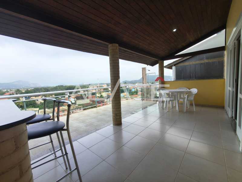 Condomínio Colinazul. - Agatê Imóveis vende excelente casa 3 quartos em Condomínio - Itaipu - Niterói/RJ por R$ 1.160.000,00 reais. - HTCN30185