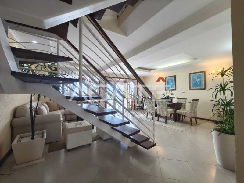 Condomínio Colinazul. - Agatê Imóveis vende excelente casa 3 quartos em Condomínio - Itaipu - Niterói/RJ por R$ 1.160.000,00 reais. - HTCN30185