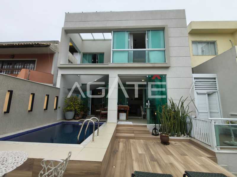 Conheça v do imóvel - Agatê Imóveis vende linda casa duplex por R$ 2.310.000,00 - Camboinhas, Niterói, RJ. - HTCA40112 - 9 v - 9