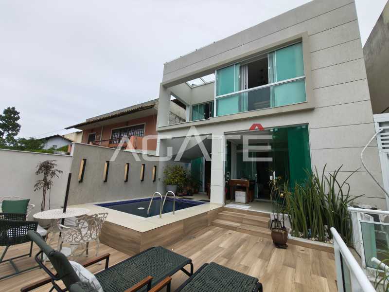 Conheça Casa 4 qtos Camboinhas do imóvel - Agatê Imóveis vende linda casa duplex por R$ 2.310.000,00 - Camboinhas, Niterói, RJ. - HTCA40112 - 6 Casa 4 qtos Camboinhas - 6