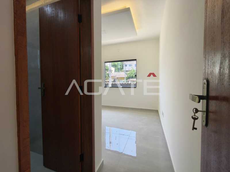 Conheça Casa Cond. 3 qtos do imóvel - Agatê Imóveis vende Casa em Condomínio de 74m² Rio do Ouro - São Gonçalo - RJ por R 420 mil reais. - HTCN30103 - 26 Casa Cond. 3 qtos - 26