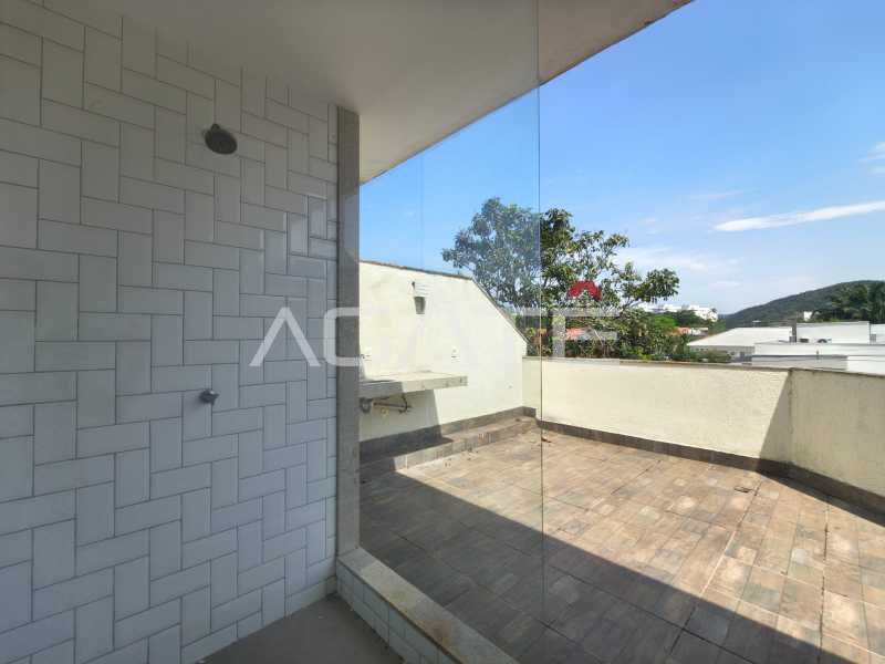 Conheça Triplex 4 qtos Itaipu do imóvel - Agatê Imóveis vende excelente casa triplex em rua fechada por R$ 1.140.000,00 - Itaipu - Niterói - Rj. - HTCN40085 - 33 Triplex 4 qtos Itaipu - 33