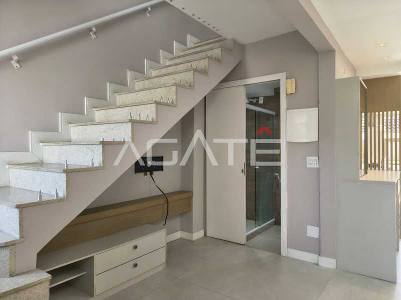 Conheça Triplex 4 qtos Itaipu do imóvel - Agatê Imóveis vende excelente casa triplex em rua fechada por R$ 1.140.000,00 - Itaipu - Niterói - Rj. - HTCN40085 - 4 Triplex 4 qtos Itaipu - 4