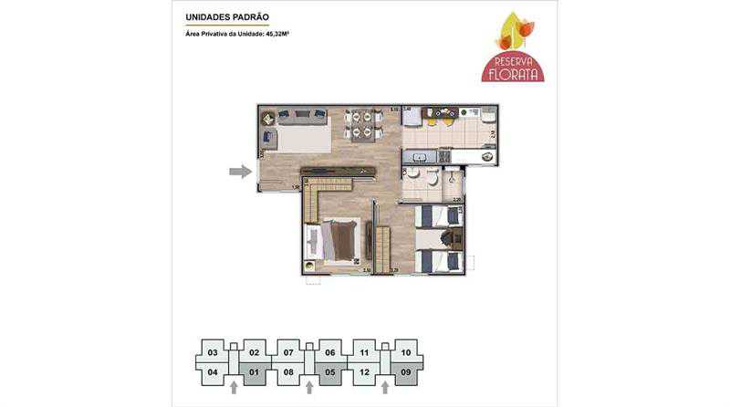 Conheça 23857_g do imóvel - Apartamento 2 quartos à venda Curicica, Rio de Janeiro - R$ 228.640 - BRAP21093 - 11 23857_g - 11