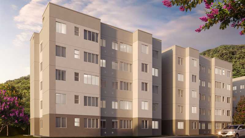 Conheça rj-reserva-atlantica-fachada do imóvel - Apartamento 1 quarto à venda Vargem Grande, Rio de Janeiro - R$ 175.000 - BRAP10174 - 7 rj-reserva-atlantica-fachada - 7