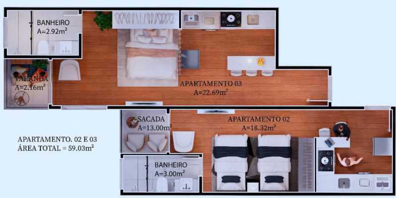 Conheça IMG-20230619-WA0080 do imóvel - Loft 1 quarto à venda Jardim Vinte e Cinco de Agosto, Duque de Caxias - R$ 199.000 - BRLO10002 - 28 IMG-20230619-WA0080 - 28