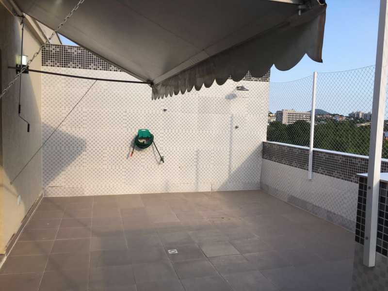 Conheça Cobertura duplex. do imóvel - Cobertura Duplex na Taquara com 3 quartos sendo 1 suíte, 160 m2 - BRCO30076 - 30 Cobertura duplex. - 30