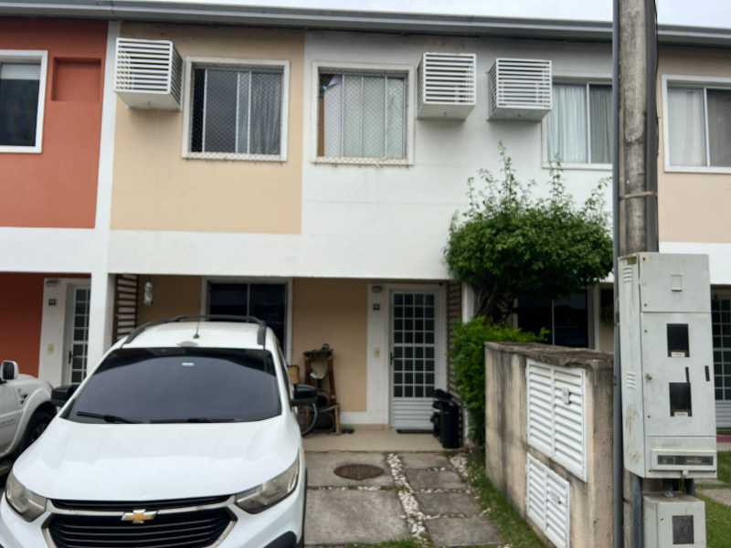 Conheça 02 1 Frente da casa duas vagas do imóvel - Casa de 3 quartos em Vargem Pequena - BRCN30386 - 1 02 1 Frente da casa duas vagas - 1