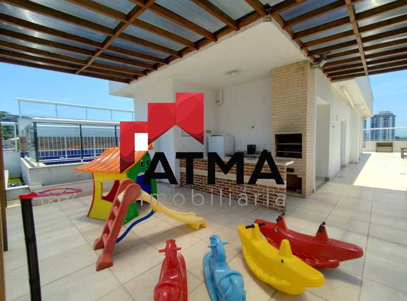 Conheça espaço kids com churrasqueira do imóvel - Apartamento à venda Rua Engenheiro Oscar Weischenk, Vila da Penha, Rio de Janeiro - R$ 720.000 - VPAP30381 - 22 espaço kids com churrasqueira - 22