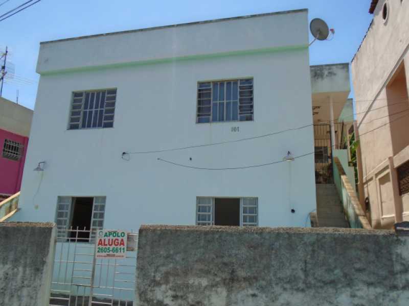 Conheça Fachada do imóvel - Estrela do Norte - Rua Orlando Rangel, 367 sob. 101 - R$ 600,00 - CECA10023 - 1 Fachada - 1