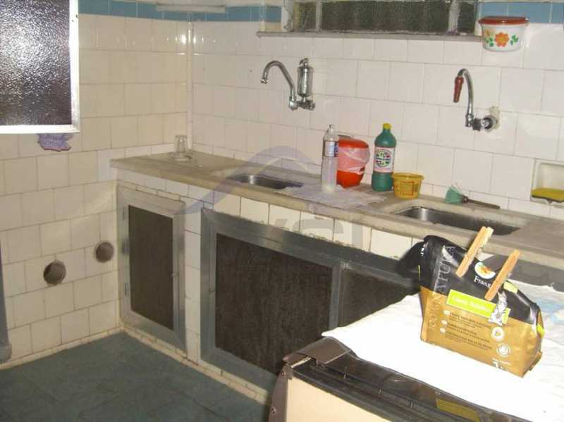 Conheça COZINHA AZUL COM BRANCO PIA do imóvel - VENDO CASA GRAJAÚ - WCCA50010 - 19 COZINHA AZUL COM BRANCO PIA - 19