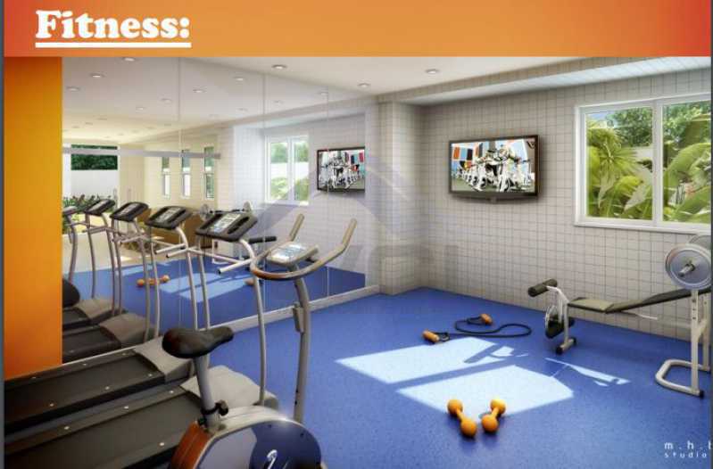 Conheça Fitness do imóvel - Apartamento à venda Rua Torres Homem, Vila Isabel, Rio de Janeiro - R$ 519.000 - WCAP20736 - 7 Fitness - 7