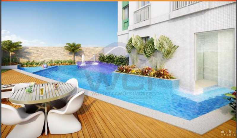 Conheça piscina do imóvel - Apartamento à venda Rua Torres Homem, Vila Isabel, Rio de Janeiro - R$ 519.000 - WCAP20736 - 9 piscina - 9