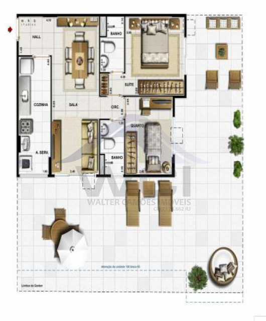 Conheça planta do imóvel - Apartamento à venda Rua Torres Homem, Vila Isabel, Rio de Janeiro - R$ 519.000 - WCAP20736 - 3 planta - 3