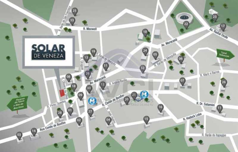 Conheça solar_de_veneza_localizacao-1- do imóvel - LANÇAMENTO NA TIJUCA APARTAMENTOS GARDEN - WCAA20002 - 11 solar_de_veneza_localizacao-1- - 11