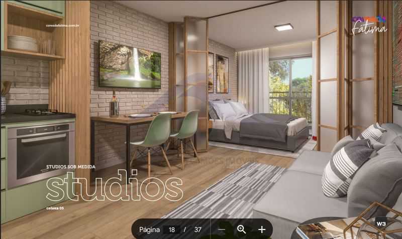 Conheça studios do imóvel - LANÇAMENTO APARTAMENTOS NO CENTRO. - WCST10003 - 17 studios - 17