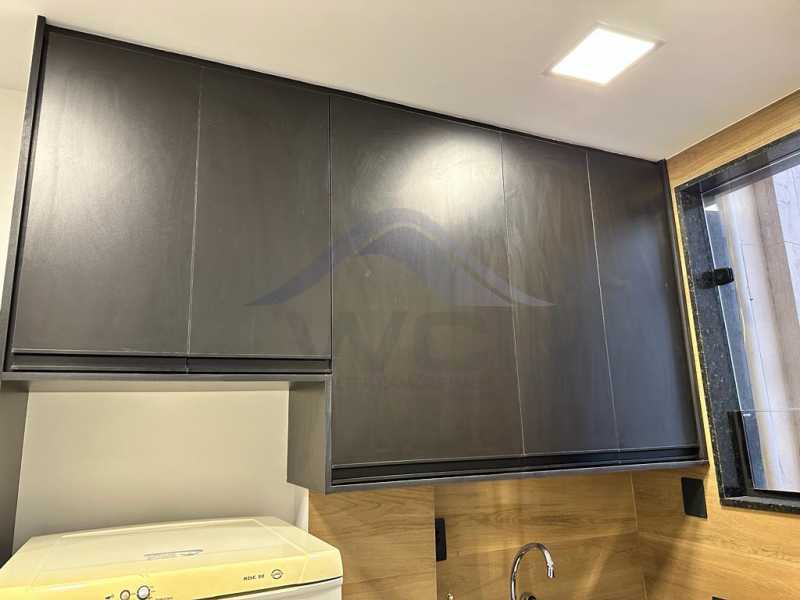 Conheça Cozinha armário superi3. do imóvel - Apartamento 1 quarto à venda Catete, Rio de Janeiro - R$ 399.000 - WCAP10244 - 8 Cozinha armário superi3. - 8