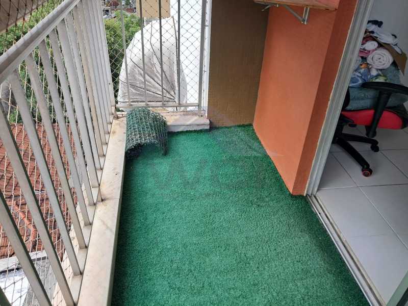 Conheça 3. do imóvel - Vendo Tijuca 2 quartos com suíte, varanda e vaga - WCAP21003 - 3 3. - 3