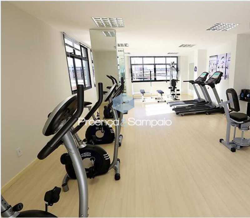 Conheça academia do imóvel - Apartamento 1 quarto à venda Lauro de Freitas,BA - R$ 230.000 - PSAP10007 - 15 academia - 15