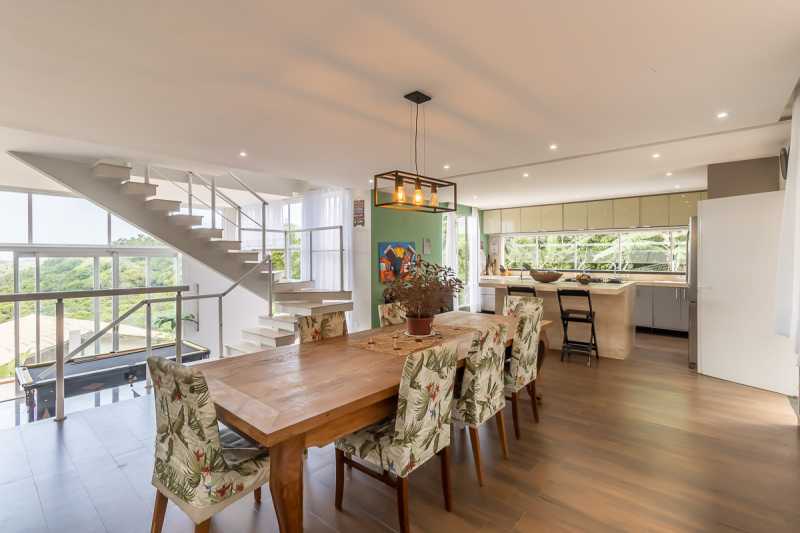 Conheça 08. Sala de Jantar 2 do imóvel - Casa em Vargem Grande: Um paraiso na natureza - RECN30013 - 16 08. Sala de Jantar 2 - 16