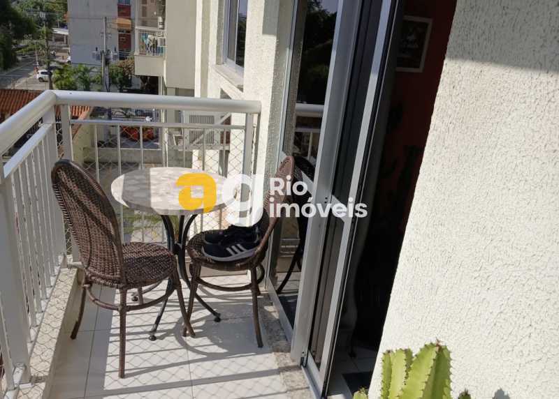 Conheça VARANDA do imóvel - Apartamento 2 Quartos à Venda no Village di Capri - Praça Seca - VVAP22416 - 9 VARANDA - 9