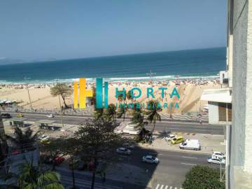 apartamento 4 quartos quadra da praia vista mar posto 3. - CPAP40451