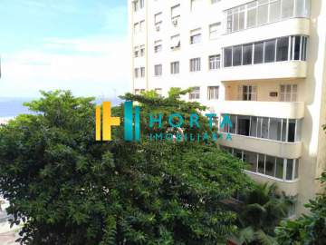 Ótima localização - ótimo apartamento 2 quartos com vista lateral mar quadra da praia - CPAP21467