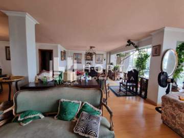 Sala em 3 ambientes, jardim de inverno, 3 quartos e área de serviço - CPAP32387